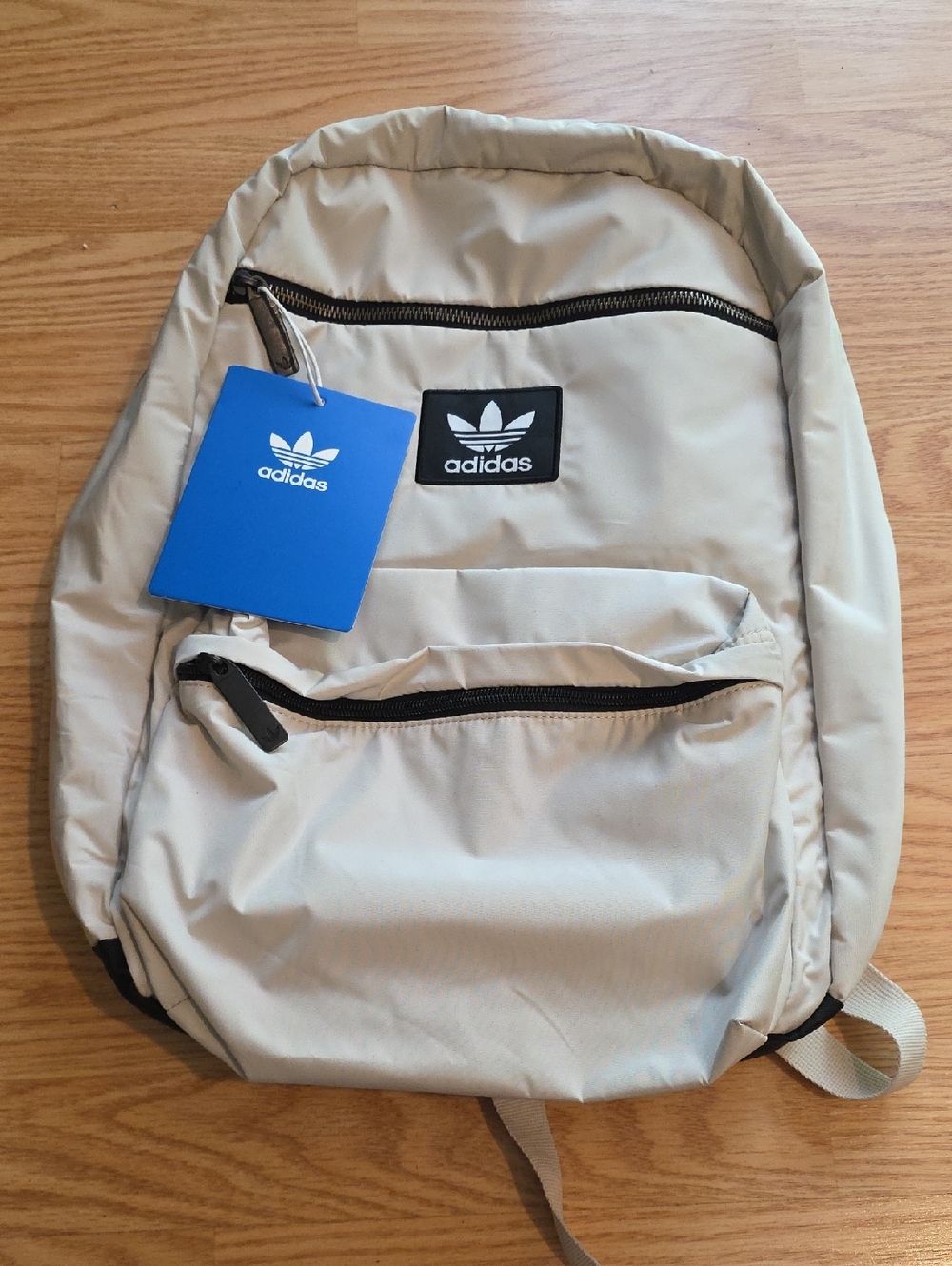 adidas Alumina Beige Originals National Plus 2 Backpack